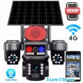 СОЛАРНА ОХРАНИТЕЛНА КАМЕРА SUNVISION – 16 MP, 3 ОБЕКТИВА, АЛАРМА , 4G – SIM КАРТА