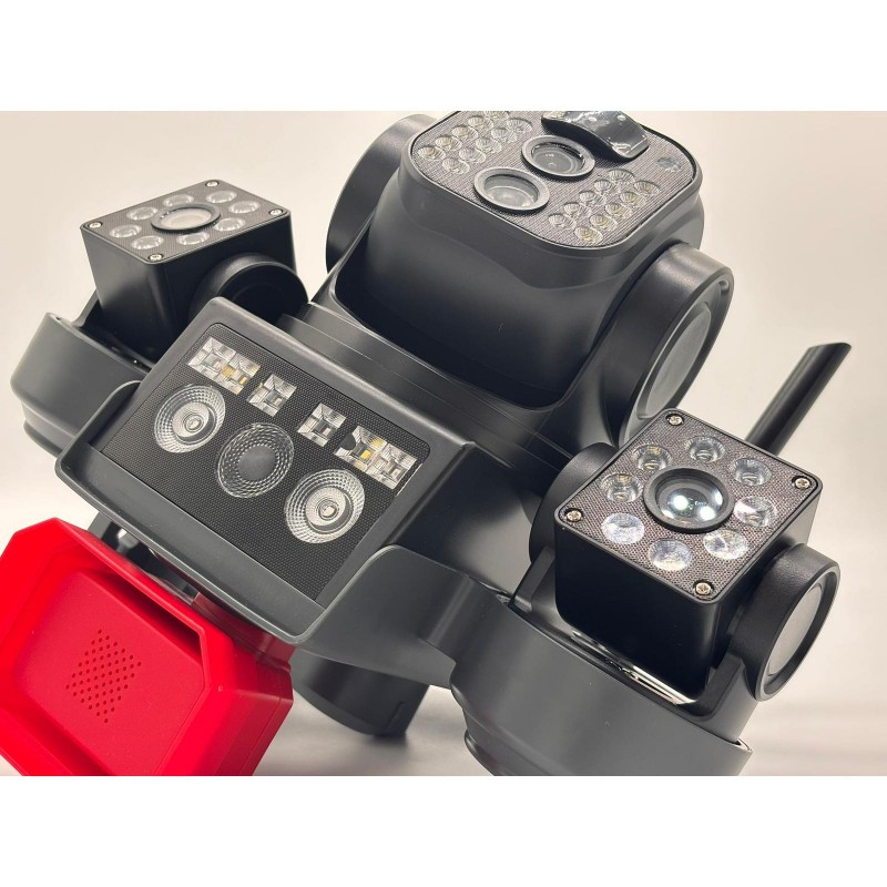 СОЛАРНА ОХРАНИТЕЛНА КАМЕРА SUNVISION – 16 MP, 3 ОБЕКТИВА, АЛАРМА , 4G – SIM КАРТА