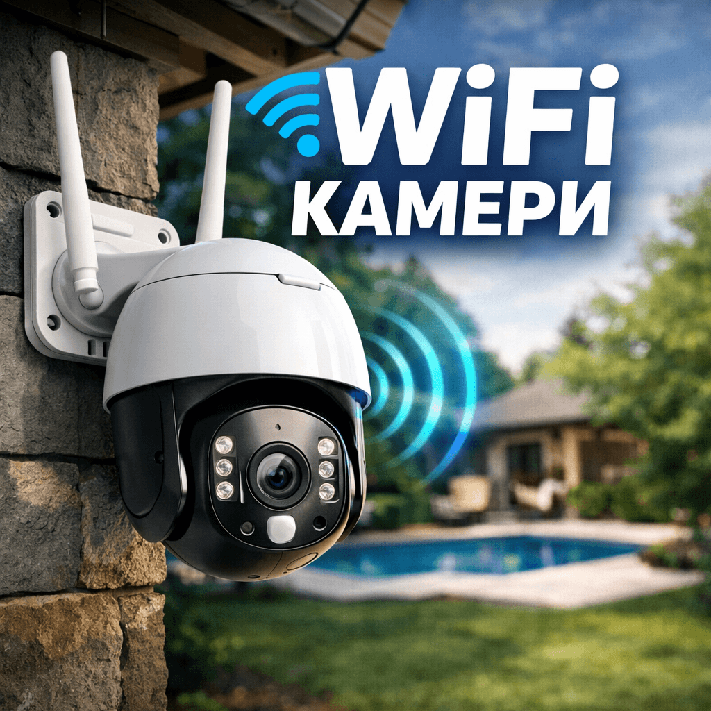 wifi камери за видеонаблюдение