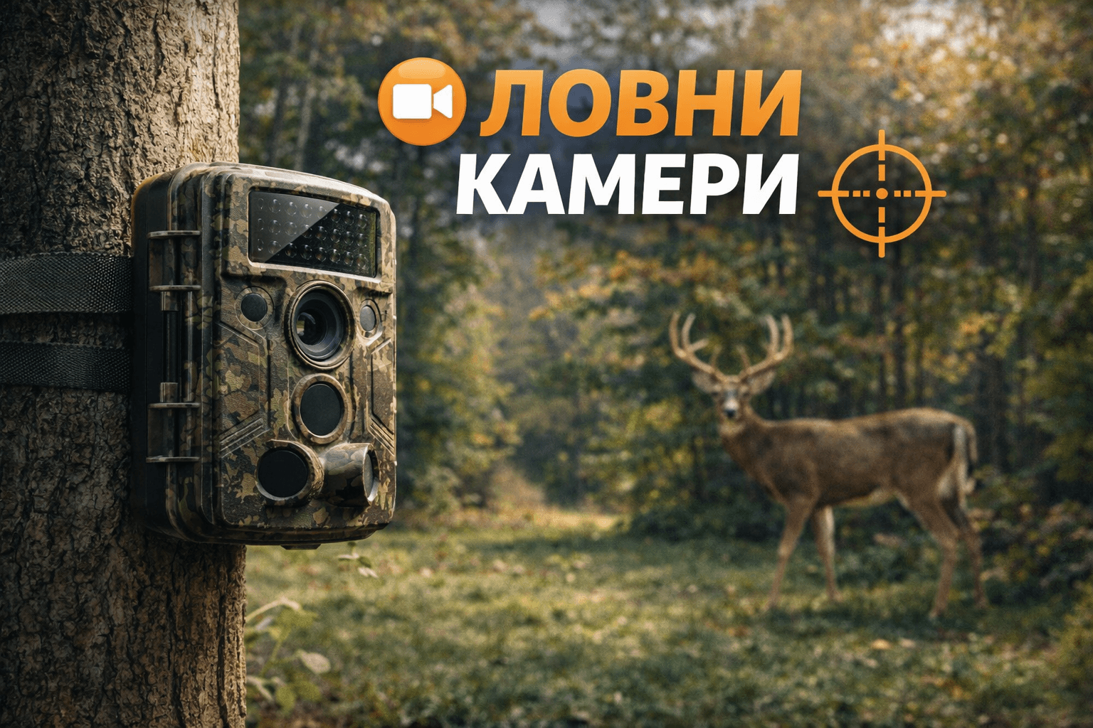 ловни камери за видеонаблюдение